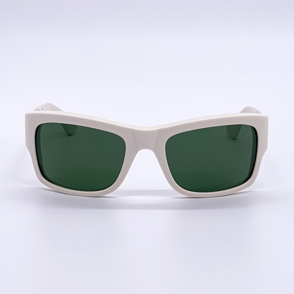 NEW CELINE CL40079I 25N SQUARE WHITE GREEN SUNGLASSES CELINE CL 40079I - Picture 2 of 11